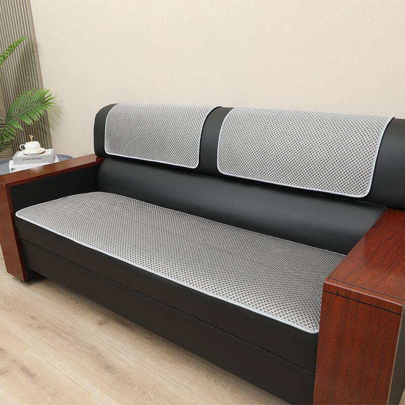 沙发垫坐垫简约防滑定制办公室四季通用家用组合真皮沙发垫套透气