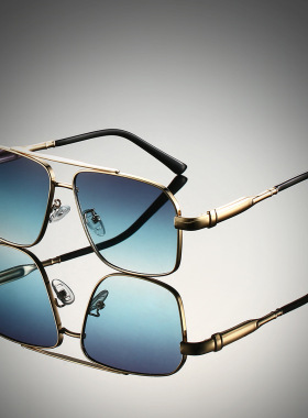 2025新款高档太阳眼镜男士大脸开车专用防紫外线强光驾驶出游墨镜