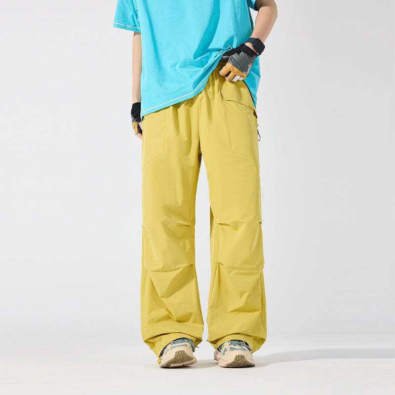 冲锋裤男女款户外防水防风徒步伞兵登山裤休闲宽松运动速干工装裤