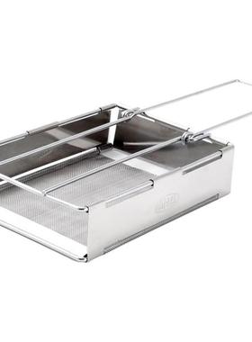 运良改装 GSI户外手持式不锈钢吐司烤盘65610