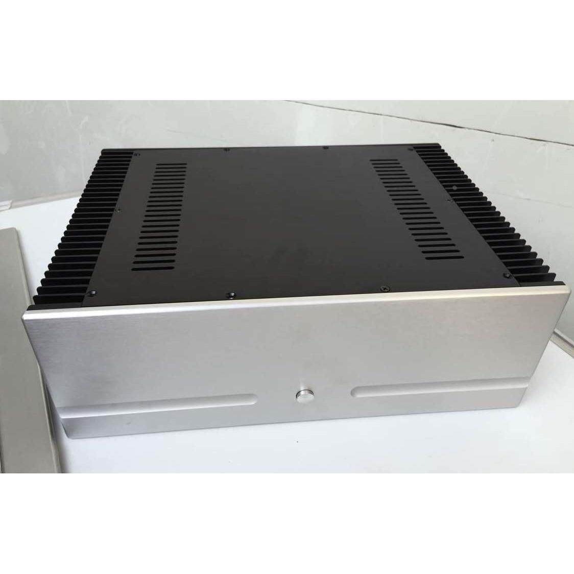 全铝功放机箱 纯后级 小甲 甲类功放机箱4315430*150*311mm