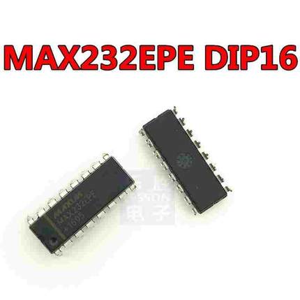 全新原装进口 MAX232EPE MAX232CPE 直插DIP16 收发器