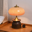 2025中古风台灯卧室床头灯高级感美式 饰轻奢氛围小夜灯 复古书房装