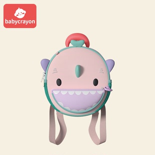 babycrayon鲨鱼幼儿园书包背包宝宝可爱儿童双肩包女孩出游轻便