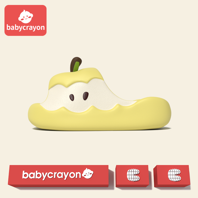 babycrayon儿童拖鞋男童洗澡