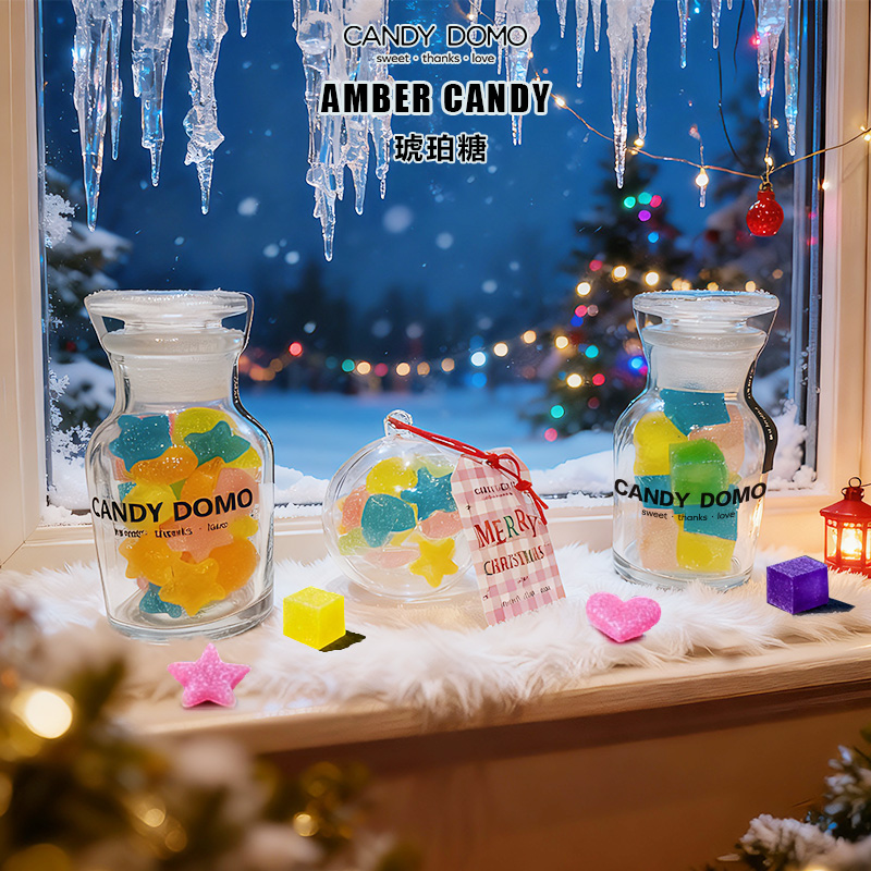 CANDYDOMO4D水果味琥珀糖圣诞