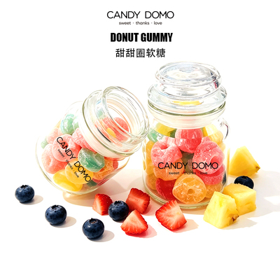 candydomo手工创意甜甜圈软糖