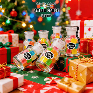 CANDYDOMO日本同款水果味手工琥珀糖网红糖果高端零食新年礼物