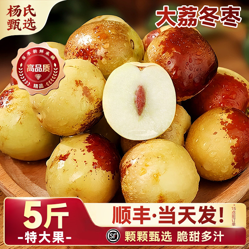 正宗陕西大荔冬枣新鲜水果