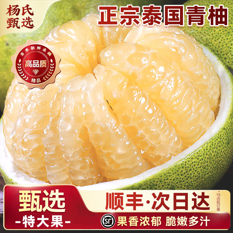 泰国青柚新鲜水果当季进口