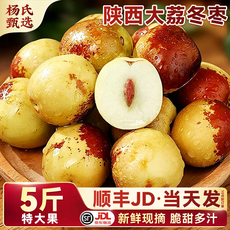 正宗陕西大荔冬枣新鲜水果