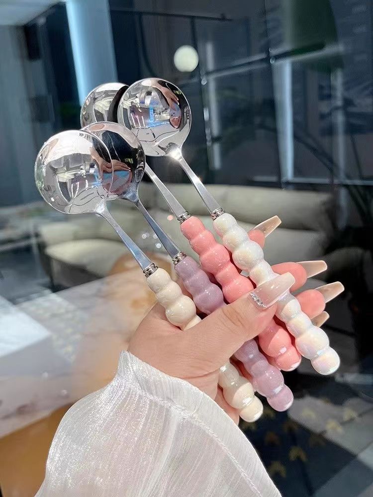 宠粉福利！可以吃西瓜的勺子！四西餐勺