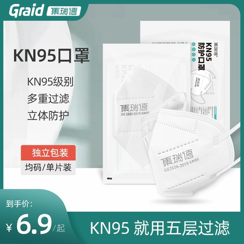 集瑞德 KN95 Маска 5-слойная защита.