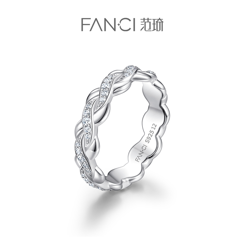 Fanci范琦女925银原创戒指