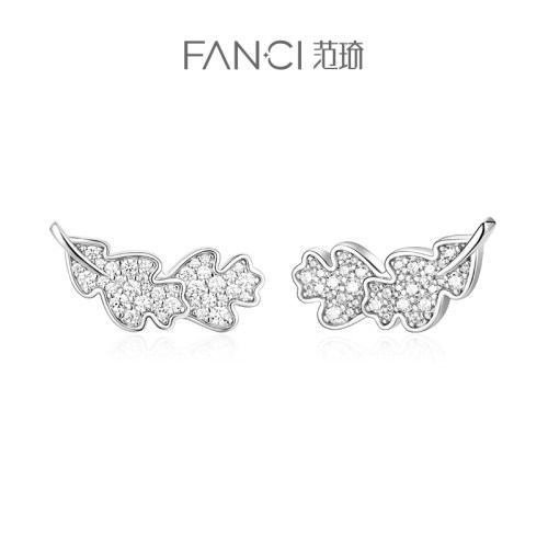 Fanci范琦925银简约耳钉