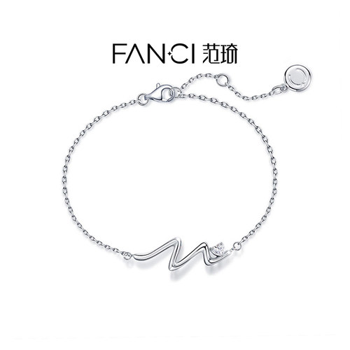 范琦女925银时尚轻奢小众手链