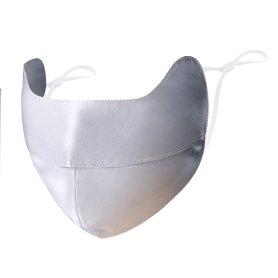 SJK真丝口罩100%桑蚕丝防紫外线