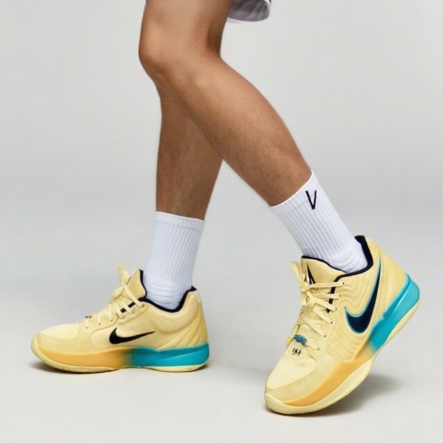 Nike Ja 2 EP 舒适百搭防滑耐磨 低帮 篮球鞋 男款黑灰FD7327-001