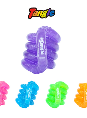 Tangle艺术灵感扭扭乐夜光GlowADHD专注力训练手指小玩具解压神器