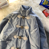 1005-2-LMF057-P128冬季港风男士加厚保暖个性立领棉服上衣，男装棉衣，星座1005-2