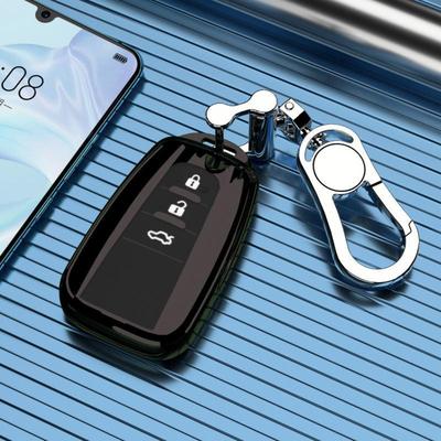 适用21/22/23款丰田凯美瑞钥匙包高档亚洲龙狮雷凌尚保护外套壳扣