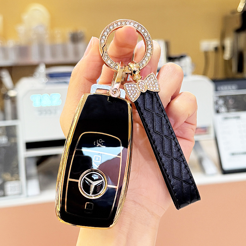 18-20款奔驰s450l钥匙套S级专用包s350保护外壳400车s320壳扣男女