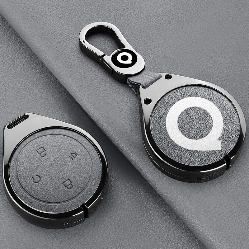 长城山海炮钥匙套高档专用长城山海炮皮卡遥控器保护壳包扣男女士