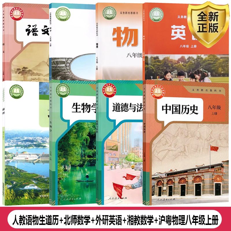广东茂名适用2022八年级上册课本