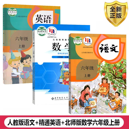 天津人教部编版小学六年级上册