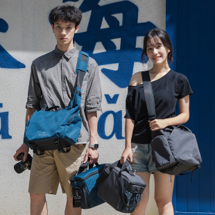 MECO美高Dise点摄相机包斜跨单肩摄影包微单便携长镜头轻量化长焦