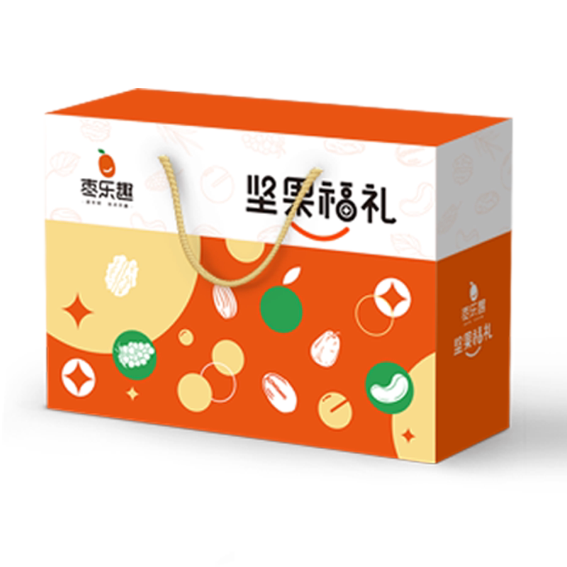 枣乐趣零食坚果送礼礼盒