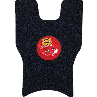 适用于深远GM8电动车脚垫电瓶车改装踏板踩垫gm8防水防滑丝圈脚垫