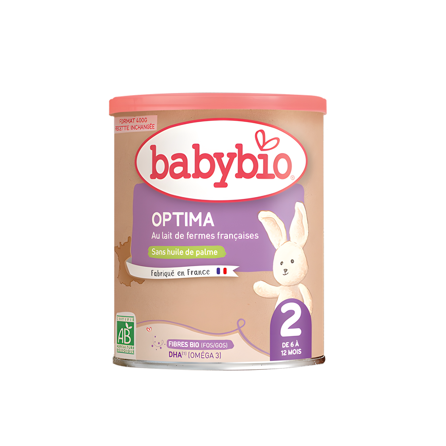 Babybio伴宝乐OPTIMA RELAIS 2近母乳型有机奶粉400g-1901101090