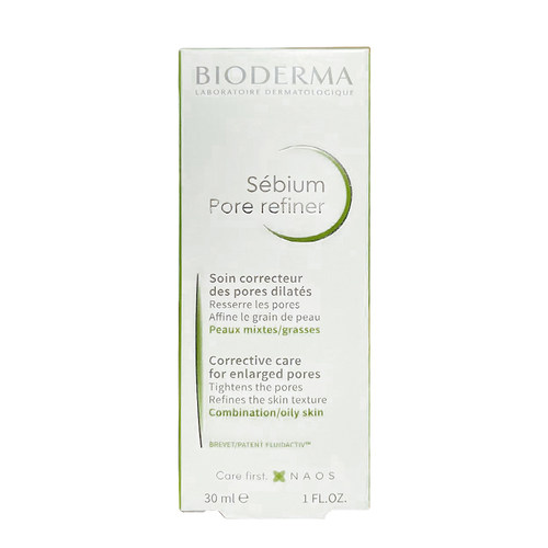 保税直发 法国老品牌贝德玛Bioderma Pore refiner毛孔修复乳30ml
