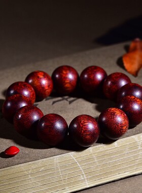 保真天然手链把件质地披毛犀饰品