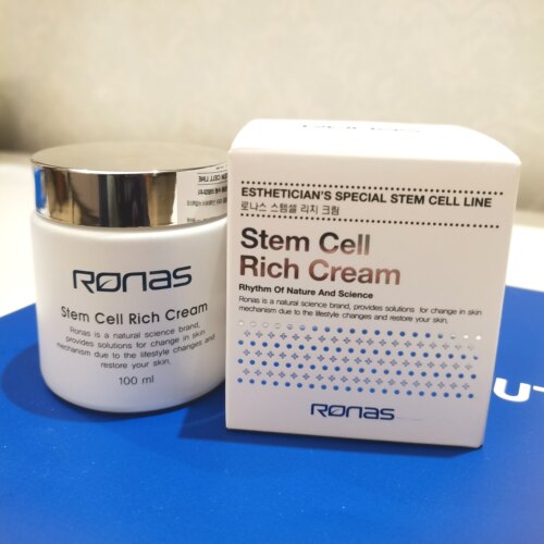 韩国Ronas柔娜丝干细胞营养面霜Rich Cream 100g院线修复保湿紧致