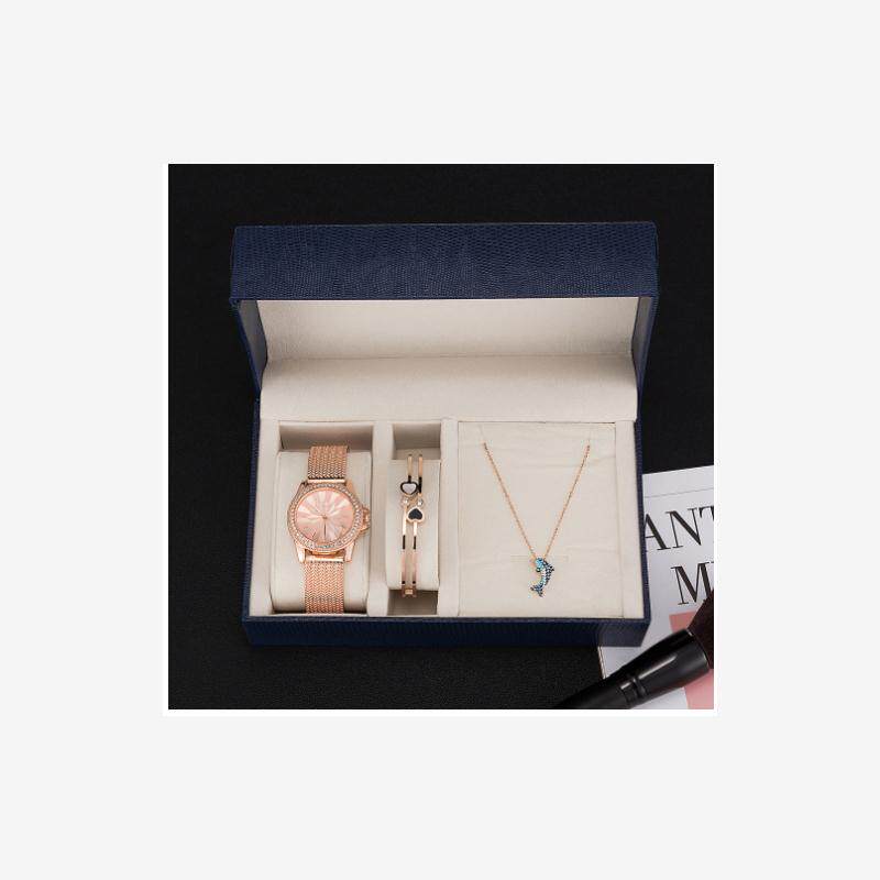 Watch Set Women Luxury Bracelet necklace gift for girlfriend