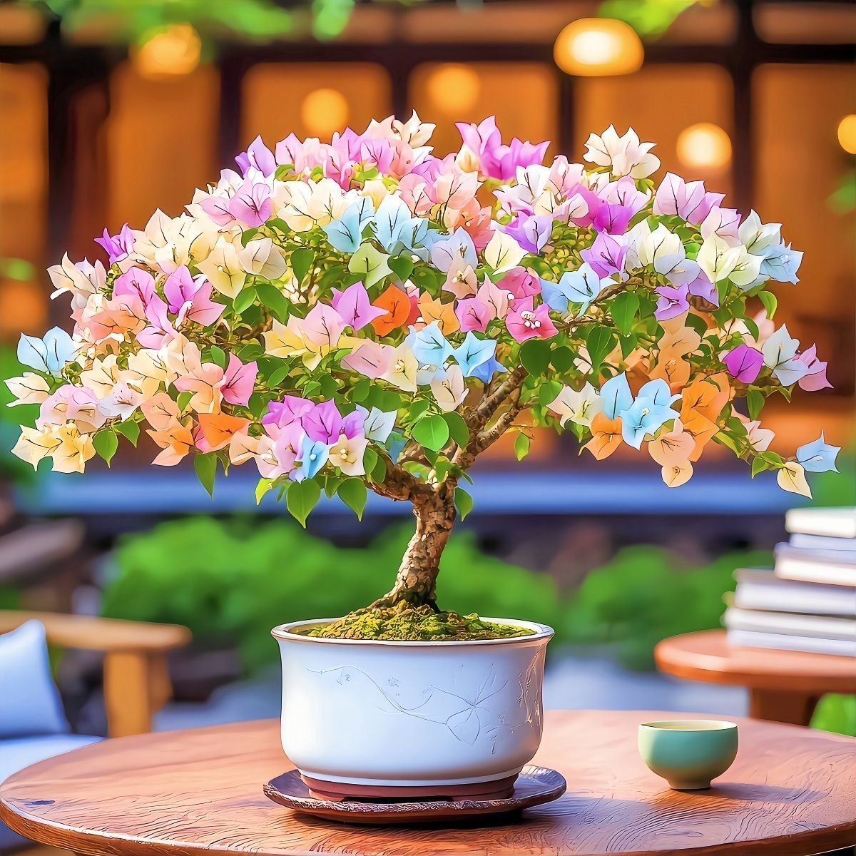 三角梅老桩盆栽花卉耐热