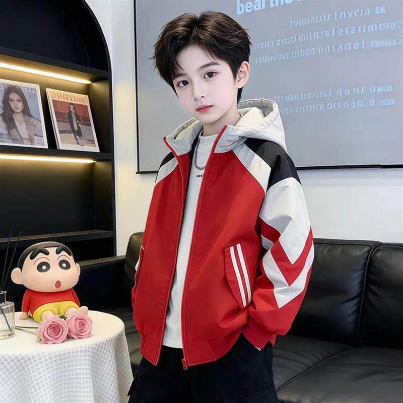 2DG原创设计童品男童新款中大童运动时尚棒球服儿童洋气外穿夹克