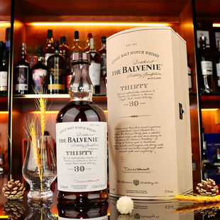 百富30年草写第二版礼盒装苏格兰单一麦芽威士忌700ml洋酒行货