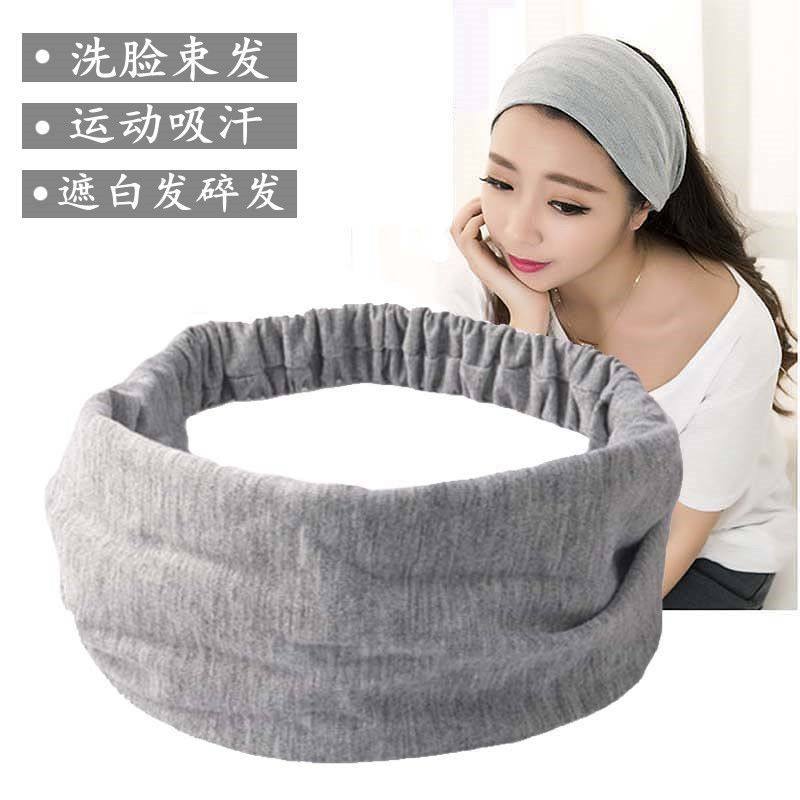 月子发带女 2025 新款冬保暖护耳韩国棉质宽边发箍运动吸汗日常
