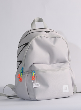 滨斯熊儿童书包新品灰色印花线条风格