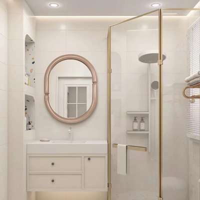 小q镜网红ins异形梳妆镜子壁挂式轻奢北欧简约化妆镜玄关装饰定制