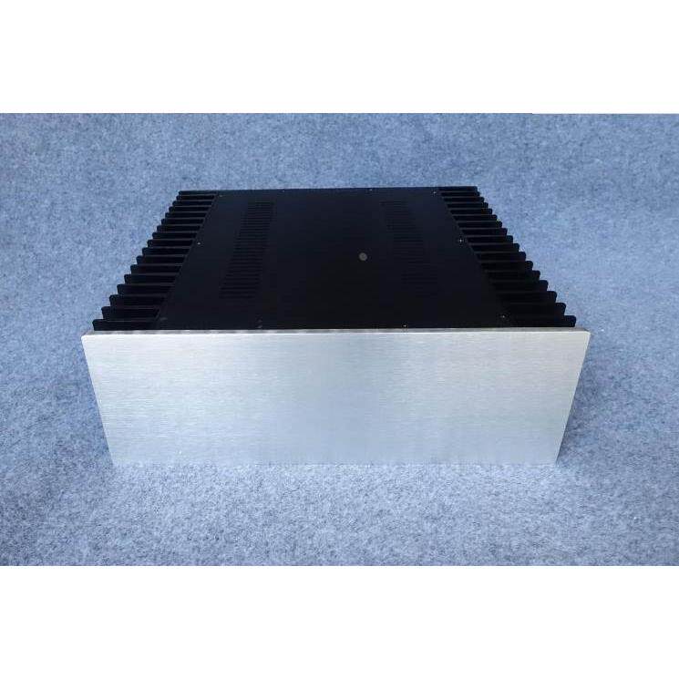 铝合金甲类功放机箱 加厚散热器大甲 全铝功放机箱 430X150X400mm