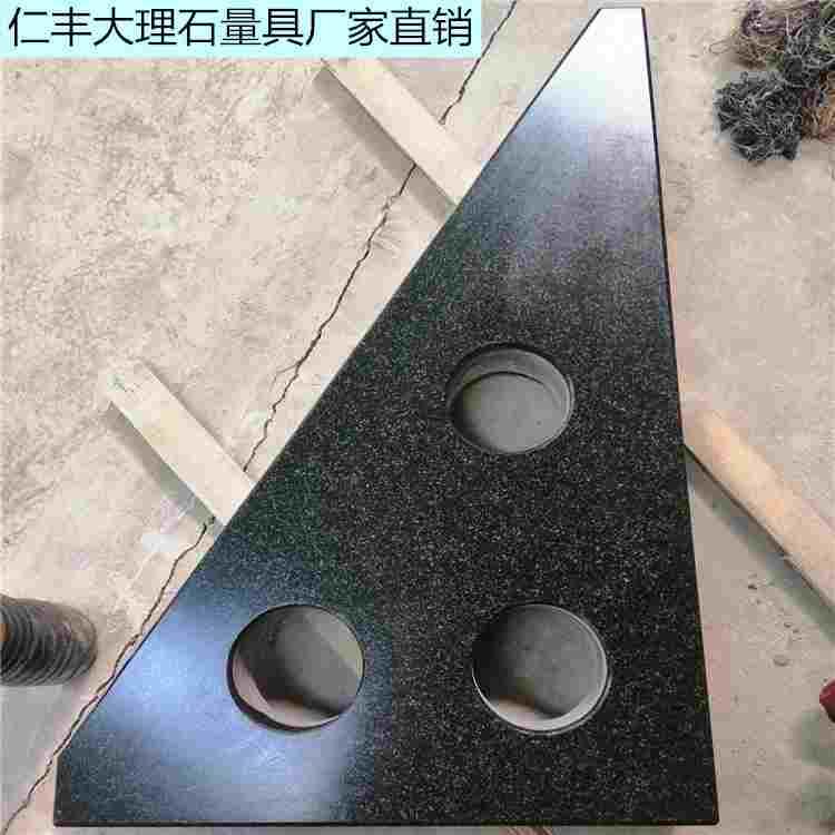 德国日本进口花岗石00级大理石直角角尺高精度三角形角尺角规划线