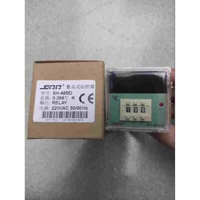 数显式温控器SH-48BD  0-399度K型RELAY继电器