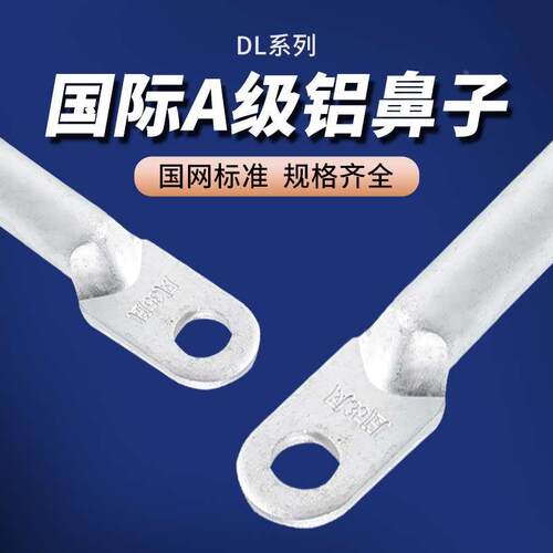DL10 16 25 35 50 70 95 120 150 185 240 300铝鼻子接线端子接头