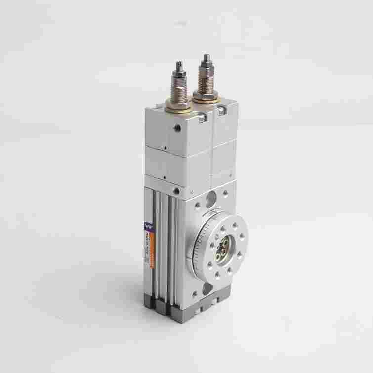 三位MSZB10A MSZA20A 20A 30 50A 3位转盘齿轮齿条式旋转摆动气缸