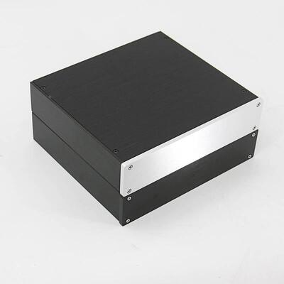 1U型材全铝 小机箱可做功放 耳放 DAC 型号：2204铝机箱