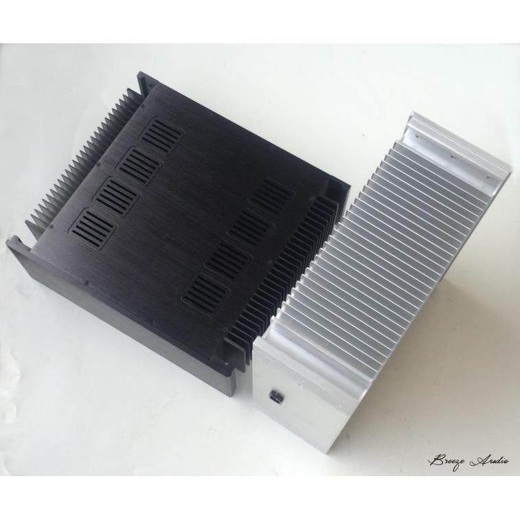 全铝机箱 精工制作 两侧散热功放机箱4315A,甲类功放机箱